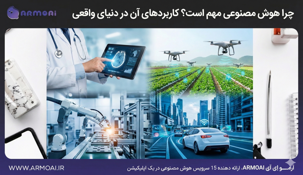 چرا هوش مصنوعی مهم است؟ کاربردهای آن در دنیای واقعی