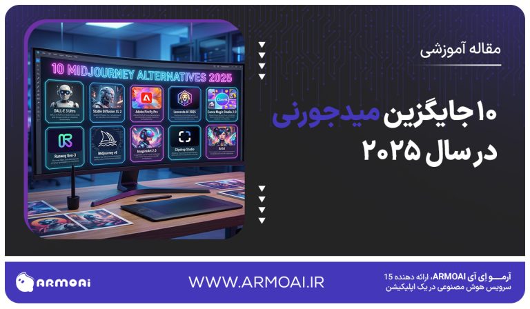 10 جایگزین Midjourney برای خلق هنر هوش مصنوعی در سال 2025